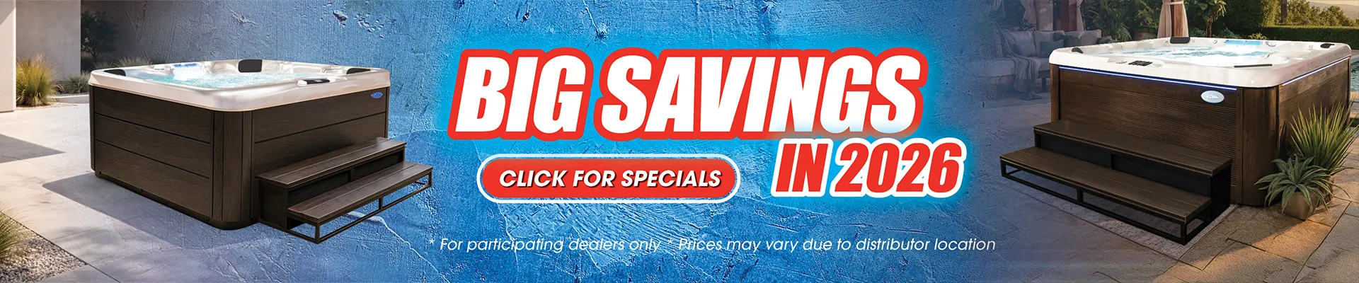 Calspas hot tub being used in a family setting - Davis